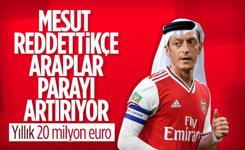 Al Nassr'dan Mesut Özil'e 20 milyon euro
