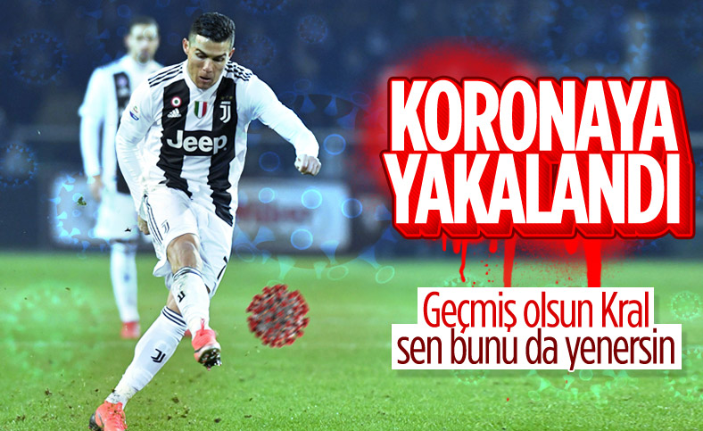 Cristiano Ronaldo'nun koronavirüs testi pozitif çıktı