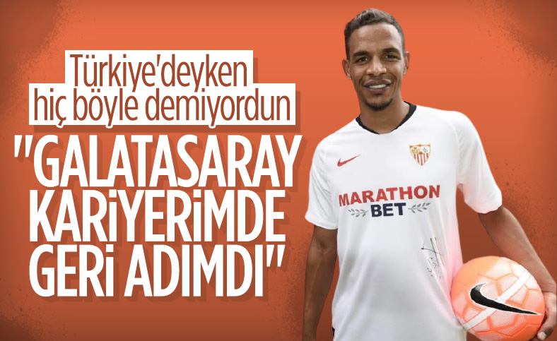 Fernando Reges: Galatasaray kariyerimde geri adımdı