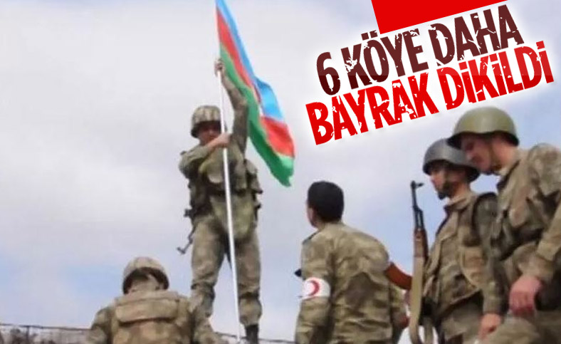 Azerbaycan, 6 köyü daha işgalden kurtardı