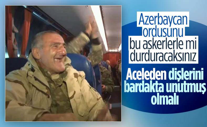 Ermenistan yaşlıları cepheye gönderiyor