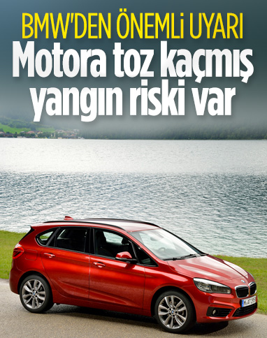 BMW, hibrit otomobillerdeki yangın riskine karşı uyardı