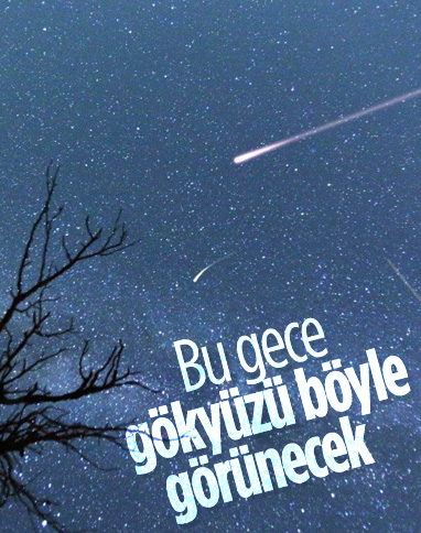 Orionid meteor yağmuru 21 Ekim’de en yüksek seviyeye ulaşacak