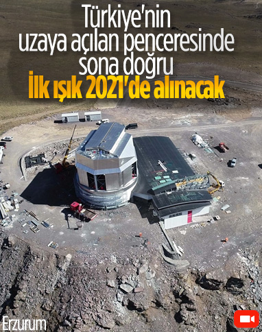 Doğu Anadolu Gözlemevi, uzaydan gelecek ışık için geri sayıma geçti