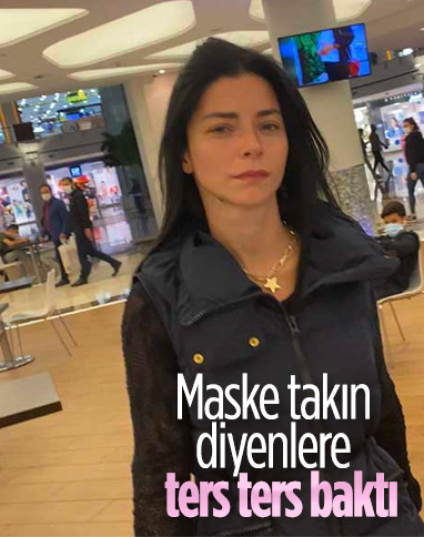 Maske sorusu Merve Boluğur'u kızdırdı