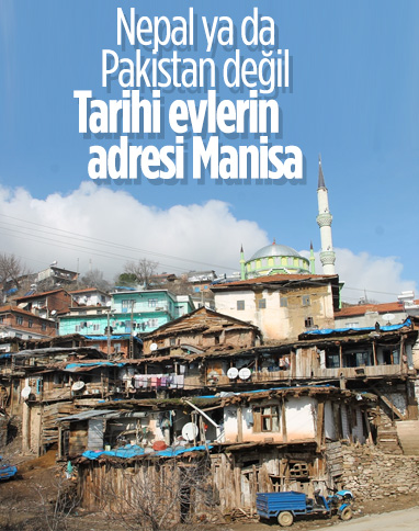 Manisa'da 300 yıllık evler, fotoğrafçıların ilgi odağı oldu