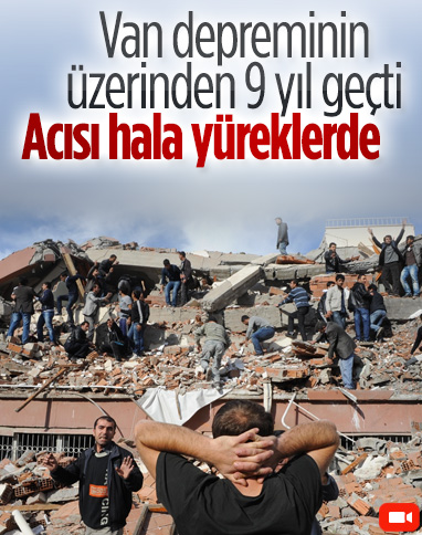 Van depreminde enkazdan çıkarılanlar yaşadıklarını unutamıyor