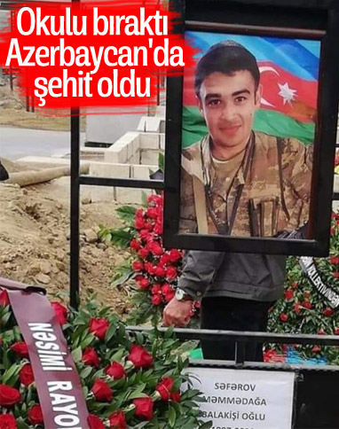 Okulu bırakıp cepheye giden Mammadagha Safarov, şehit oldu