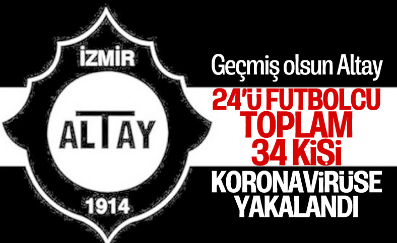 Altay'da sporcular dahil 34 kişi koronavirüse yakalandı