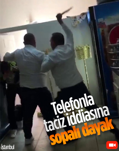 Bağcılar'da kafede taciz iddiasına dayak