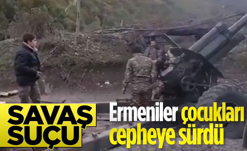 Ermenistan ordusu çocuk askerleri kullanıyor