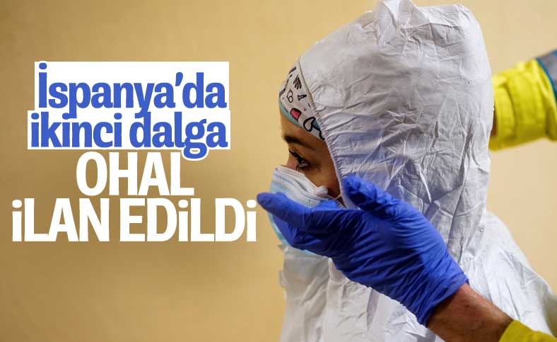 İspanya'da ikinci dalga: OHAL ilan edildi