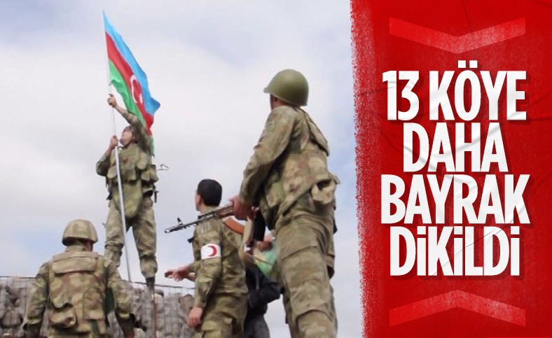 Azerbaycan, 13 köyü daha işgalden kurtardı