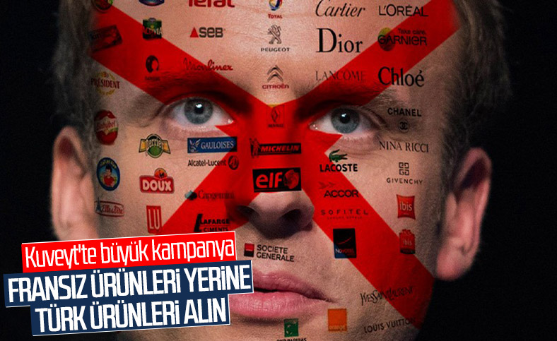 Kuveyt'ten Fransız ürünleri yerine Türk ürünlerine teşvik kampanyası
