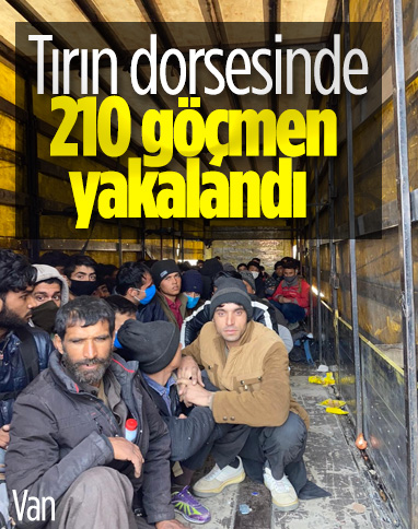 Van'da 210 kaçak göçmen yakalandı
