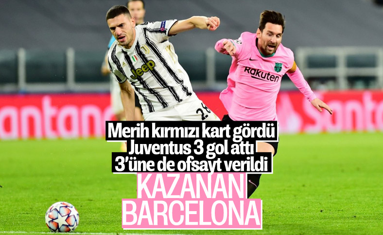 Barcelona Şampiynlar Ligi'nde Juventus'u evinde yendi