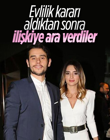 Cem Belevi ve Zehra Yılmaz ilişkilerine ara verdi