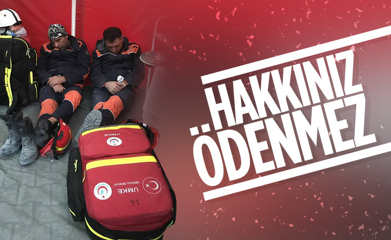 İzmir'de kurtarma çalışmaları devam ediyor