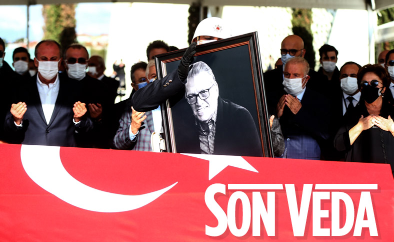 Mesut Yılmaz için cenaze töreni