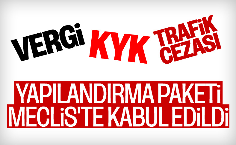İstihdam teşvikine ilişkin kanun teklifinin bazı maddeleri, TBMM Genel Kurulda kabul edildi