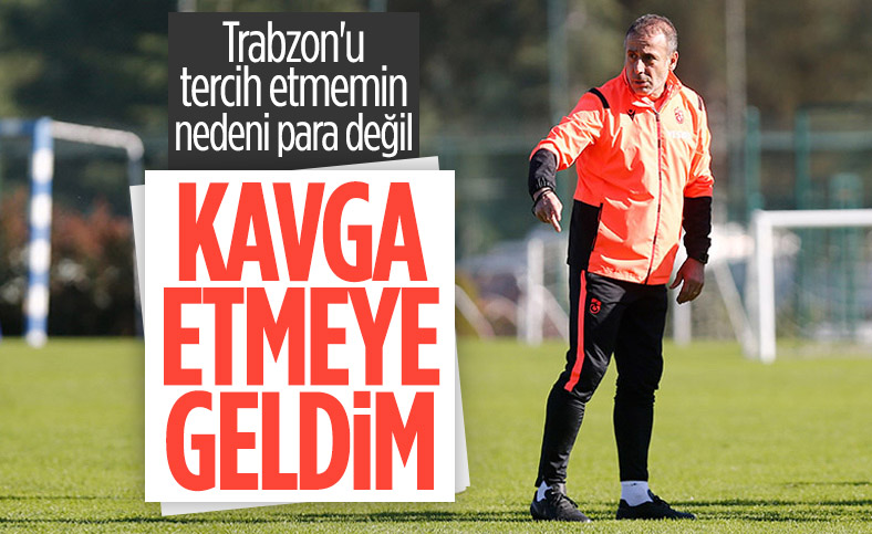 Abdullah Avcı: Ben kavga etmek istiyorum