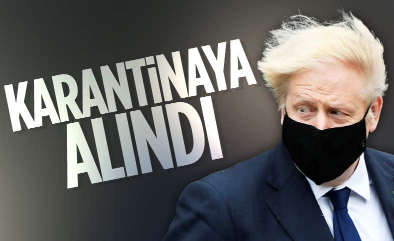 Boris Johnson, kendisini karantinaya aldı