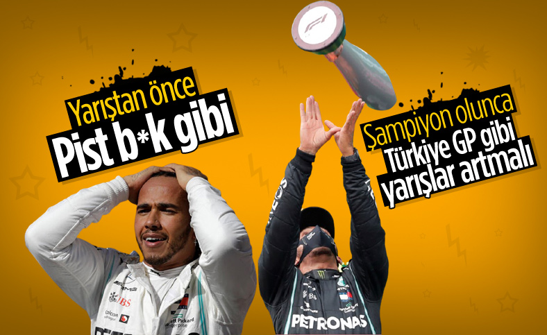 Lewis Hamilton: Türkiye GP gibi yarışların daha fazla olması lazım