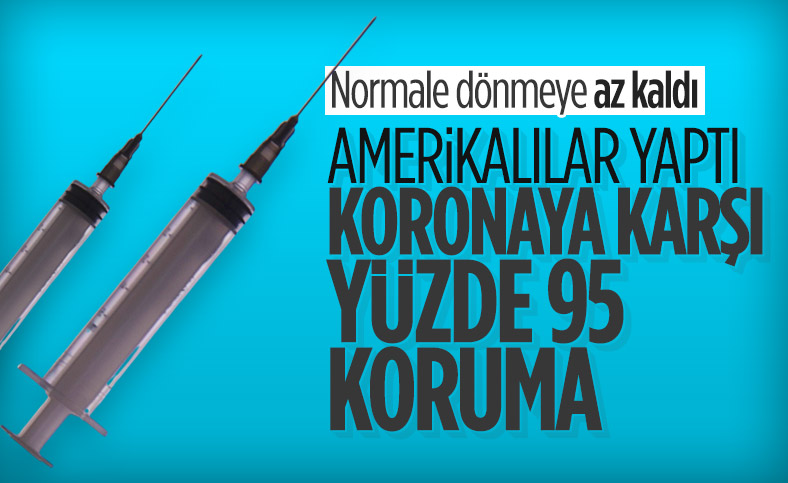 Moderna: Koronavirüs aşısı yüzde 95 koruma sağladı