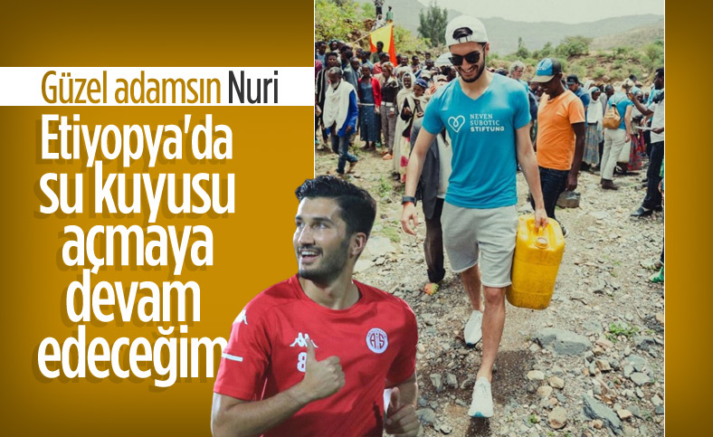Nuri Şahin: Etiyopya'da 30 bin kişiye temiz su sağlayacağız