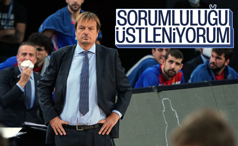 Ergin Ataman: Sorumluluğu üstleniyorum