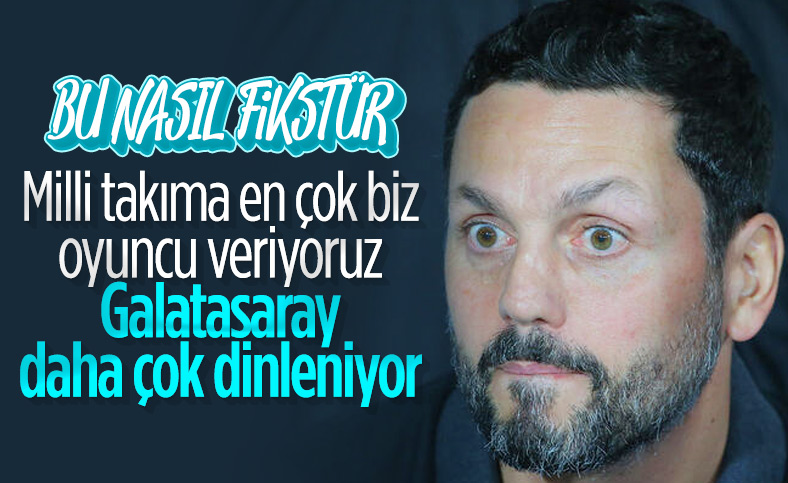 Erol Bulut'un fikstür isyanı