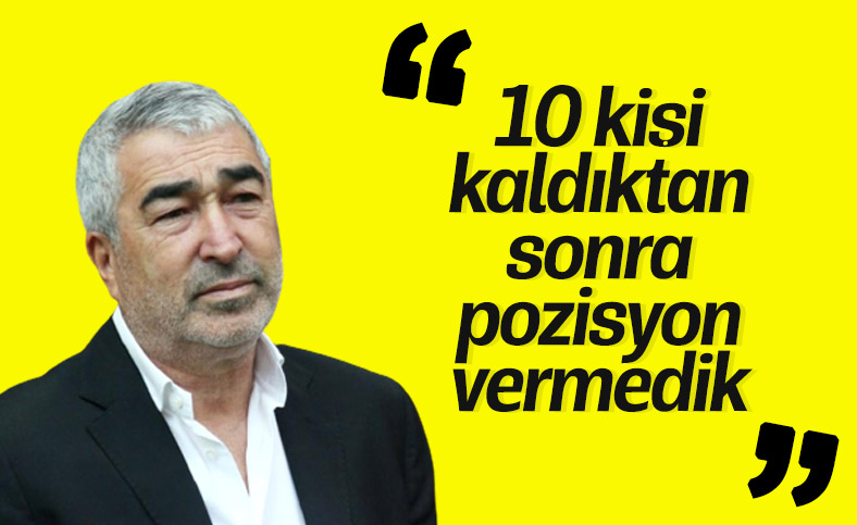 Samet Aybaba: 10 kişi kaldıktan sonra daha çok istedik