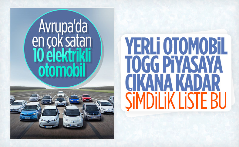 Avrupa'da ekimde en çok satan elektrikli otomobiller belli oldu