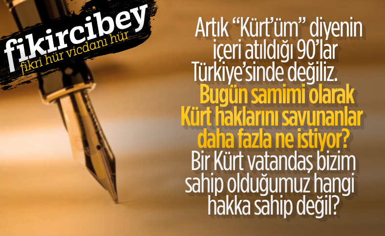 Fikirci Bey yazdı: SANA BOL ŞANS HDP