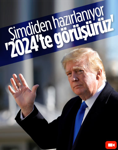 Donald Trump'tan 2024 başkanlık seçimleri mesajı