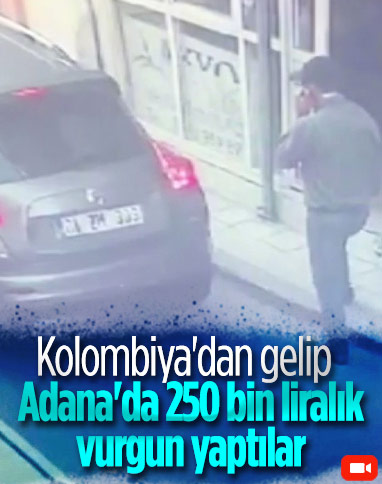 Adana'da otomobilin lastiğini patlatıp, 253 bin 500 lirayı çaldılar