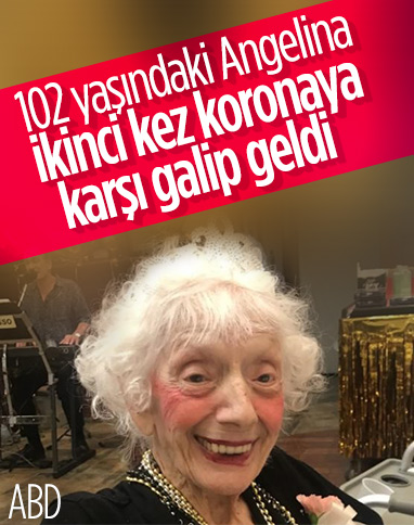 ABD'de 102 yaşındaki kadın ikinci kez koronayı yendi