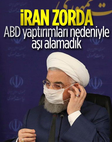 İran: ABD yaptırımları nedeniyle koronavirüs aşısı alamadık