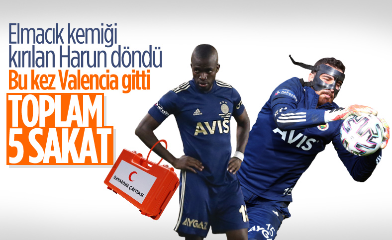 Fenerbahçe'de Enner Valencia sakatlandı