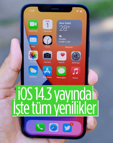 iOS 14.3 güncellemesi yayınlandı: İşte iPhone'lara gelen yenilikler