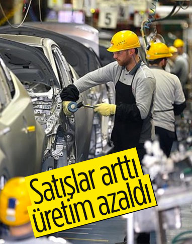 Son 11 ayda Türkiye'deki otomobil üretimi yüzde 14 azaldı