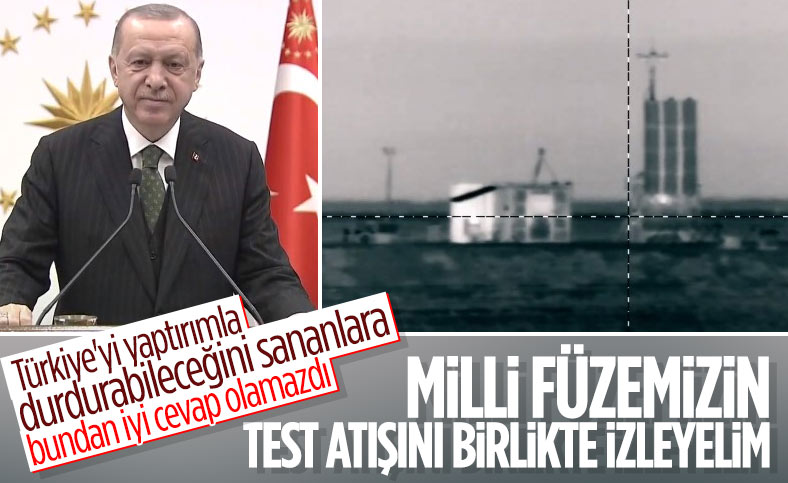 İlk yerli ve milli füze sistemi HİSAR-A +'nın test atışları