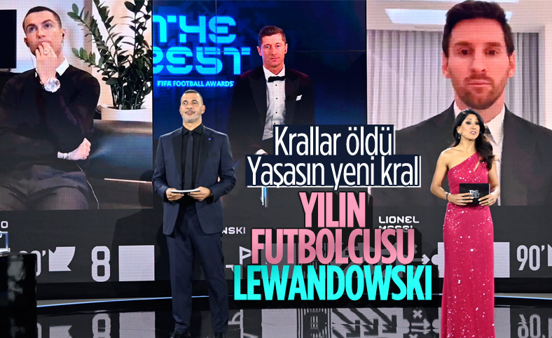 Robert Lewandowski yılın futbolcusu oldu