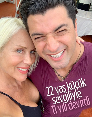 Billur Kalkavan, 36 yaşındaki sevgilisiyle 11'inci yılını kutladı