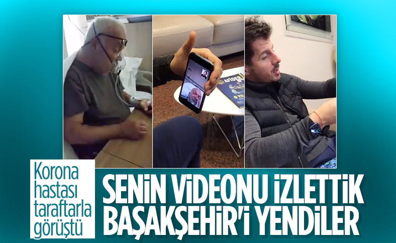 Emre Belözoğlu koronavirüs tedavisi gören taraftarı aradı