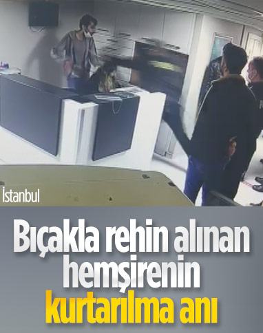 Şişli'de hemşirenin yaşadığı korku anları