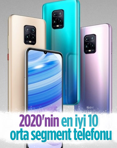 2020'nin en iyi orta segment telefonları belli oldu