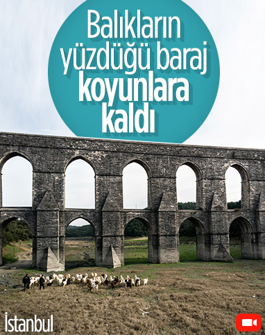 İstanbul'da kuraklığın en net görüntüsü