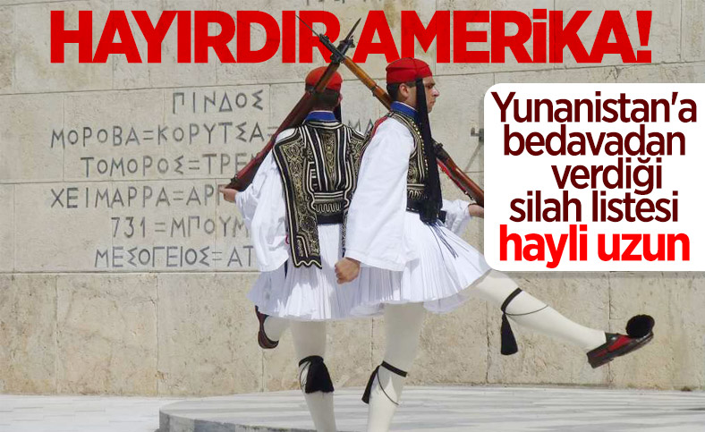 ABD'den Yunanistan'a yeni silah hibesi