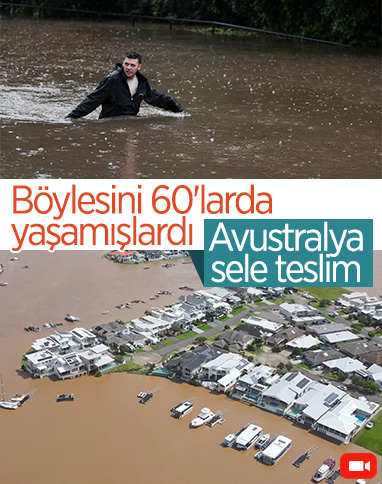 Avustralya'da sel felaketi